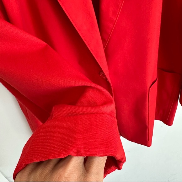 Red Vintage ColorMates Summer Blazer - Picture 4 of 6